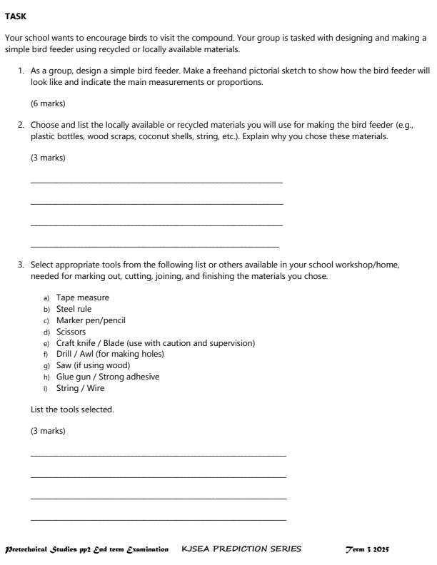 Preview page Grade-8-Pre-Technical-Studies-Paper-2-End-of-Term-3-Exam-2025_4851_1.jpg