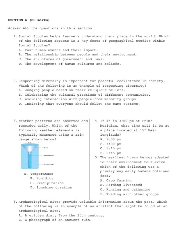 Preview page Grade-8-Social-Studies-End-Term-3-Exam-2026_6804_1.jpg