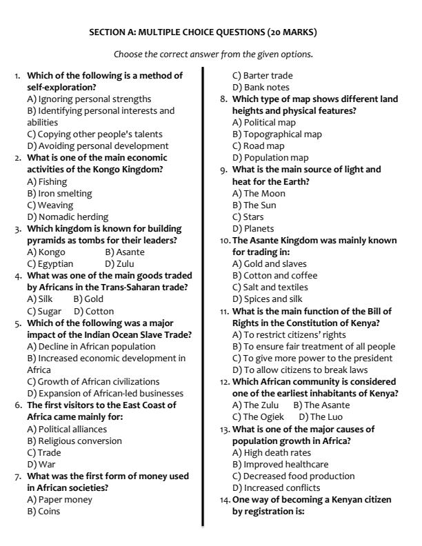Preview page Grade-8-Social-Studies-End-of-Term-1-Examination-2025_3834_1.jpg