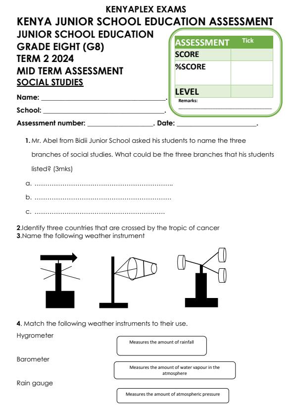Preview page Grade-8-Social-Studies-Mid-Term-2-Exam-2024_2673_0.jpg