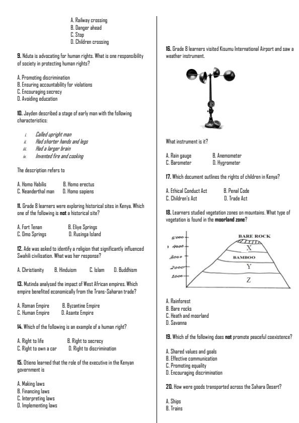 Preview page Grade-8-Social-Studies-Term-2-OPener-Exam-2026_5624_1.jpg