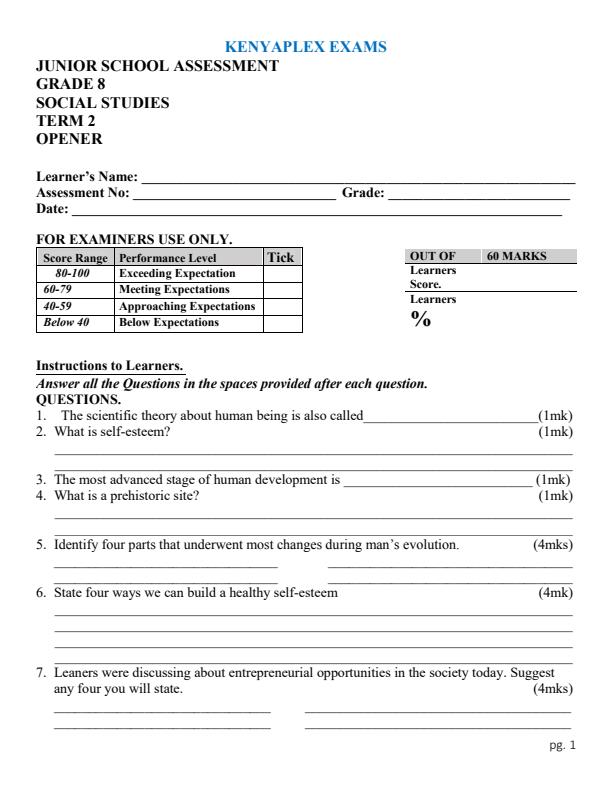 Preview page Grade-8-Social-Studies-Term-2-Opener-Exam-2024_2417_0.jpg