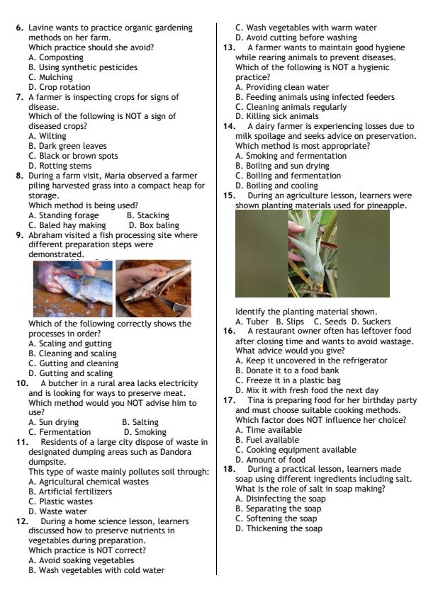 Preview page Grade-9-Agriculture-Mid-Term-2-Exam-2026_5895_1.jpg