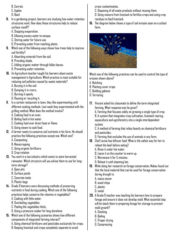 Preview page Grade-9-Agriculture-Term-2-Opener-Exam-2026_5625_1.jpg