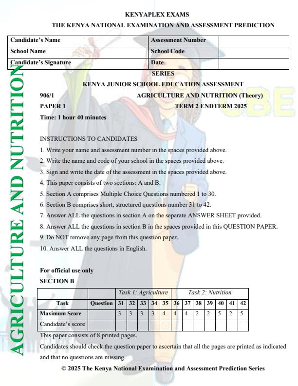 Preview page Grade-9-Agriculture-and-Nutrition-End-of-Term-2-Exam-2025_4421_0.jpg