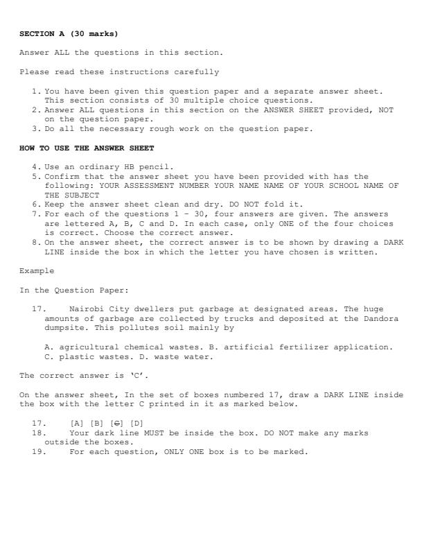 Preview page Grade-9-Agriculture-and-Nutrition-Mid-Term-2-Exam-2025_4179_1.jpg