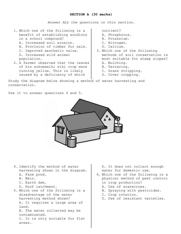 Preview page Grade-9-Agriculture-and-Nutrition-Mid-Term-2-Exam-2025_4179_2.jpg