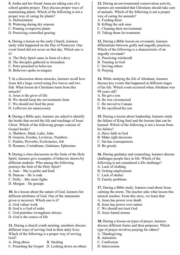 Preview page Grade-9-CRE-End-Term-2-Exam-2026_6113_1.jpg