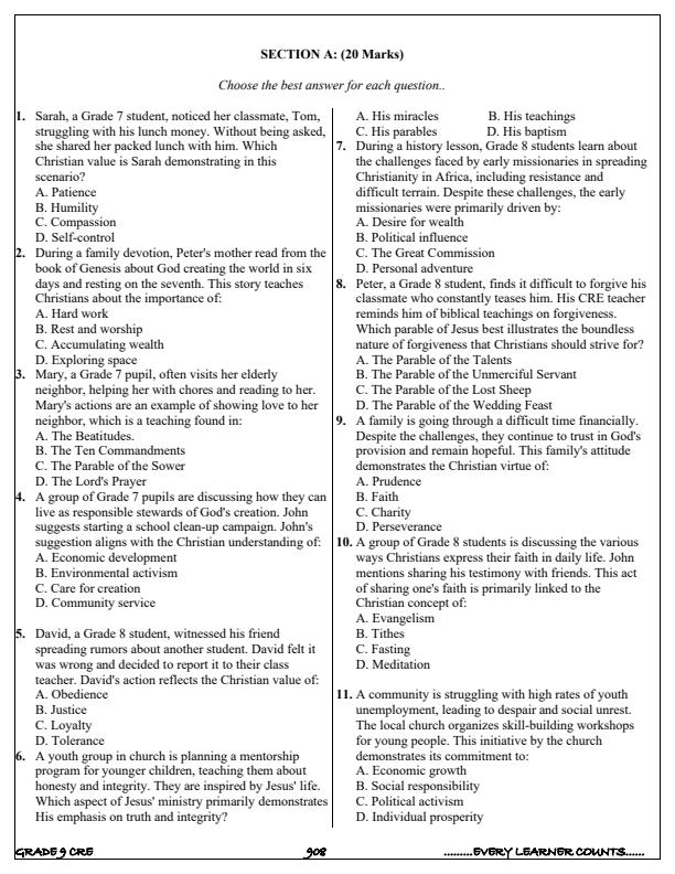 Preview page Grade-9-CRE-Term-3-Opener-Exam-2025_4563_1.jpg