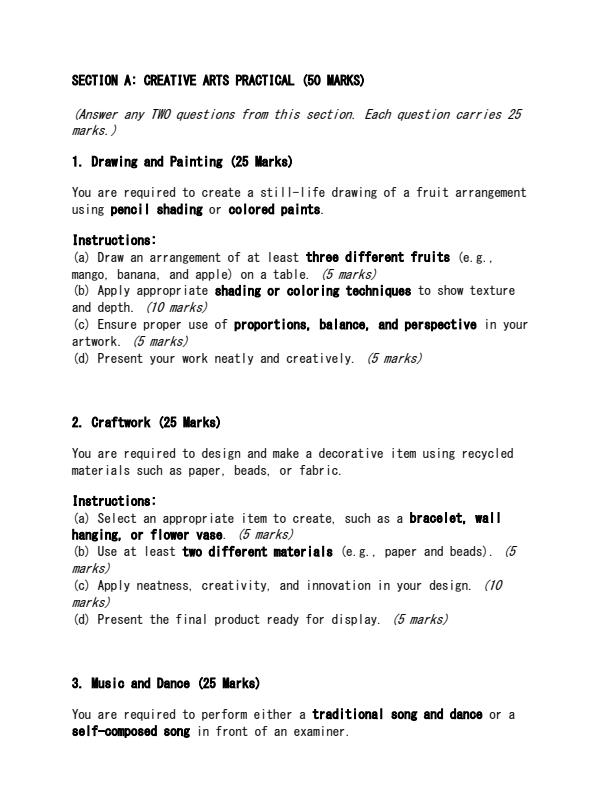 Preview page Grade-9-Creative-Arts-and-Sports-Practical-End-of-Term-1-Examination-2025_3803_1.jpg