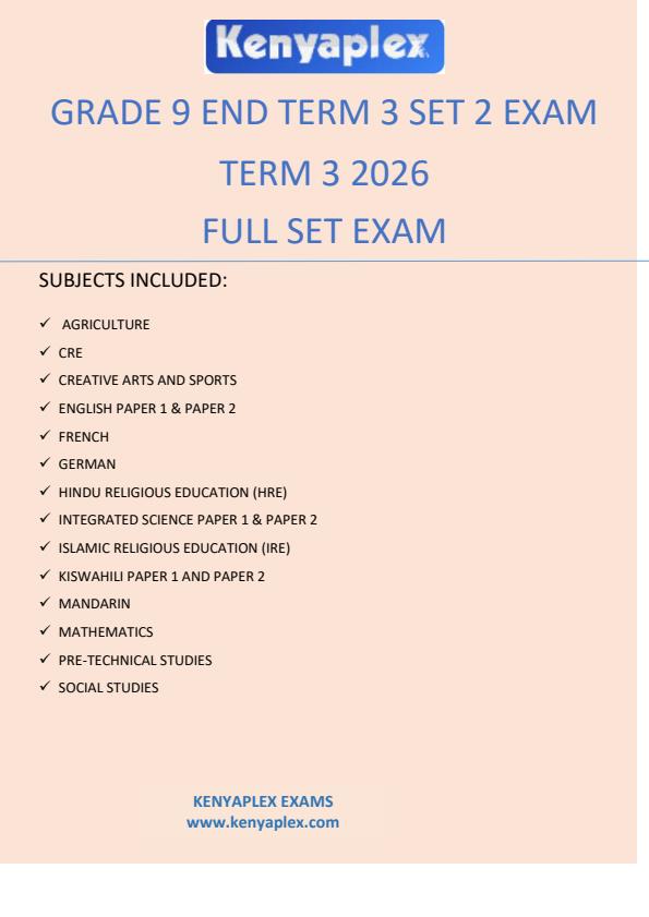 Preview page Grade-9-End-Term-Exams-Term-3-Set-2-2026--Full-Set_7065_0.jpg