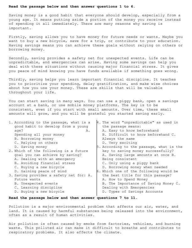 Preview page Grade-9-English-Paper-1-End-Term-3-Exam-2026_6886_1.jpg