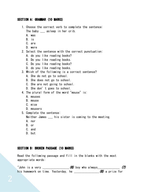 Preview page Grade-9-English-Paper-1-End-of-Term-1-Examination-2025_3805_1.jpg