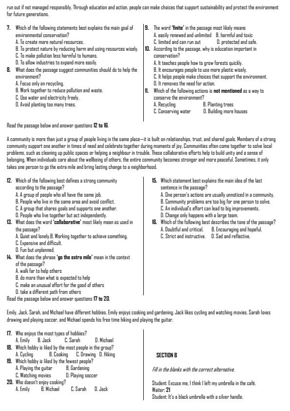 Preview page Grade-9-English-Paper-1-Term-2-Opener-Exam-2026_5628_1.jpg