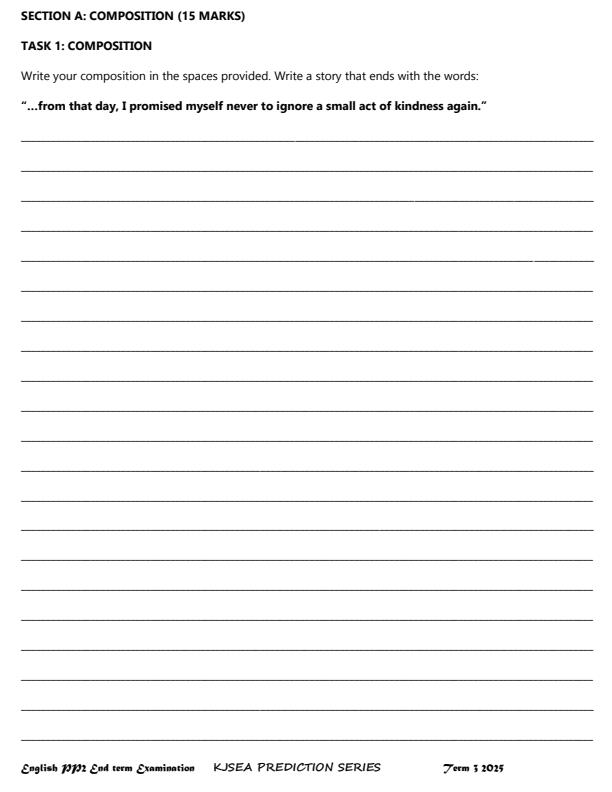 Preview page Grade-9-English-Paper-2-End-of-Term-3-KJSEA-Prediction-Exam-2025_4857_1.jpg