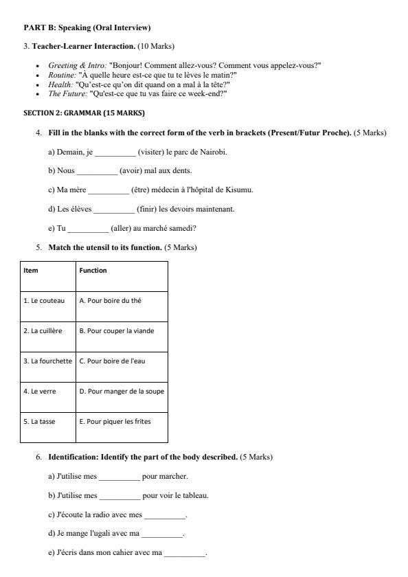 Preview page Grade-9-French-End-Term-2-Exam-2026_6117_1.jpg