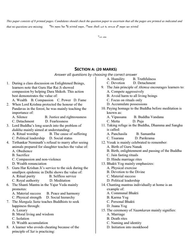 Preview page Grade-9-HRE-Mid-Term-1-Exam-2026_5123_1.jpg