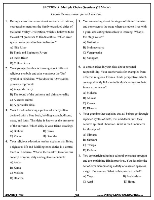Preview page Grade-9-HRE-Term-3-Opener-Exam-2025_4566_1.jpg