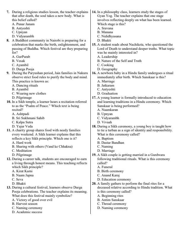 Preview page Grade-9-Hindu-Religious-Education-End-Term-2-Exam-2026_6119_1.jpg