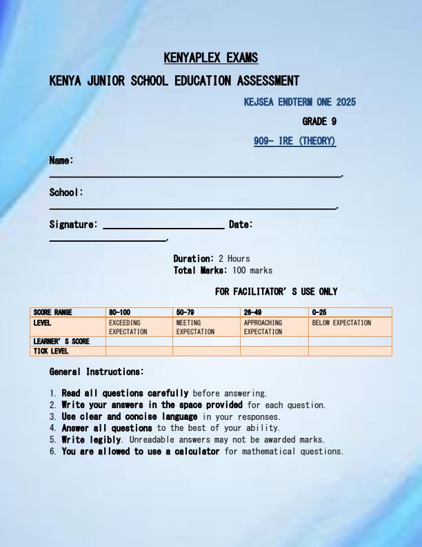 Preview page Grade-9-IRE-End-of-Term-1-Examination-2025_3810_0.jpg