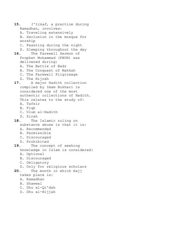 Preview page Grade-9-IRE-Mid-Term-2-Exam-2025_4187_2.jpg