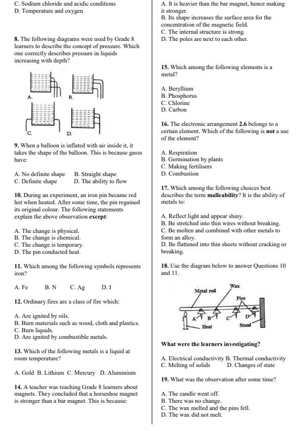 Preview page Grade-9-Integrated-Science-Paper-1-End-Term-3-Set-2-Exam-2026_7049_1.jpg