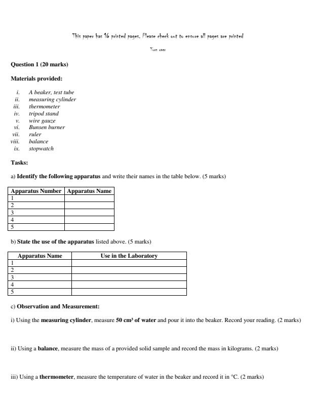 Preview page Grade-9-Integrated-Science-Practical-End-Term-1-Exam-2026_5404_1.jpg