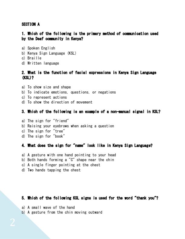 Preview page Grade-9-Kenya-Sign-Language-Theory-End-of-Term-1-Examination-2025_3813_1.jpg