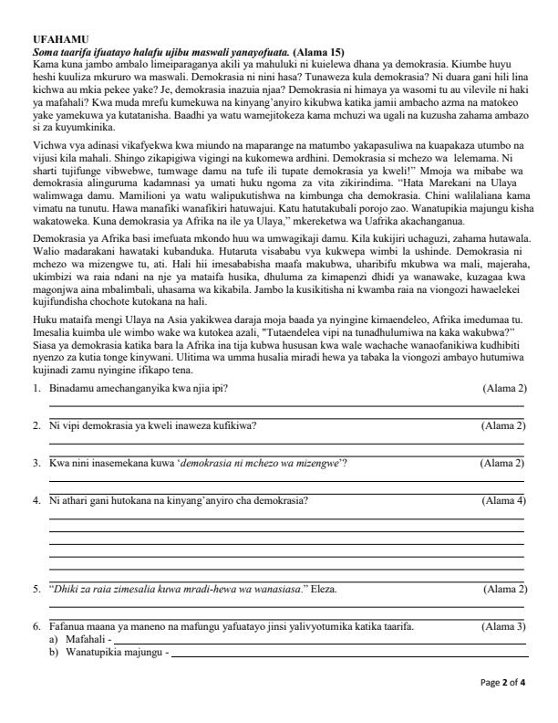 Preview page Grade-9-Kiswahili-Mid-Term-1-Exam-2025_3691_1.jpg