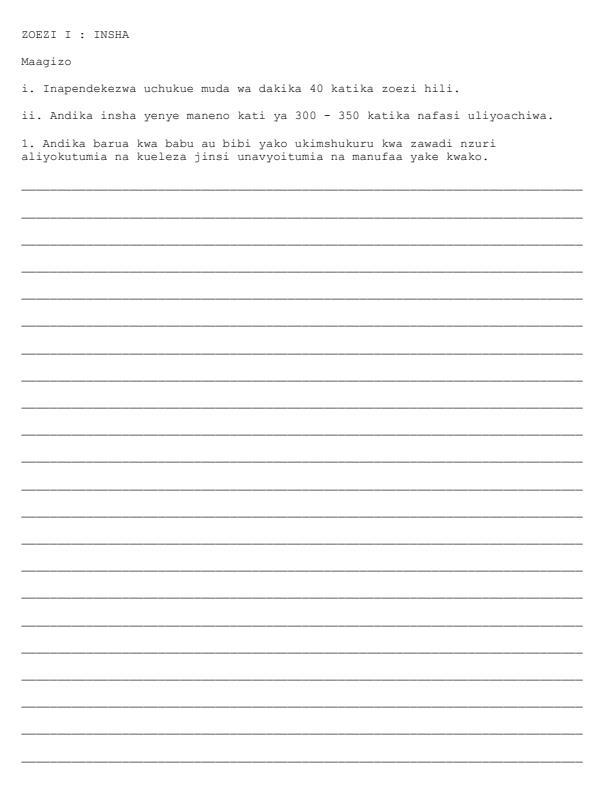 Preview page Grade-9-Kiswahili-Paper-2-Mid-Term-2-Exam-2025_4189_1.jpg