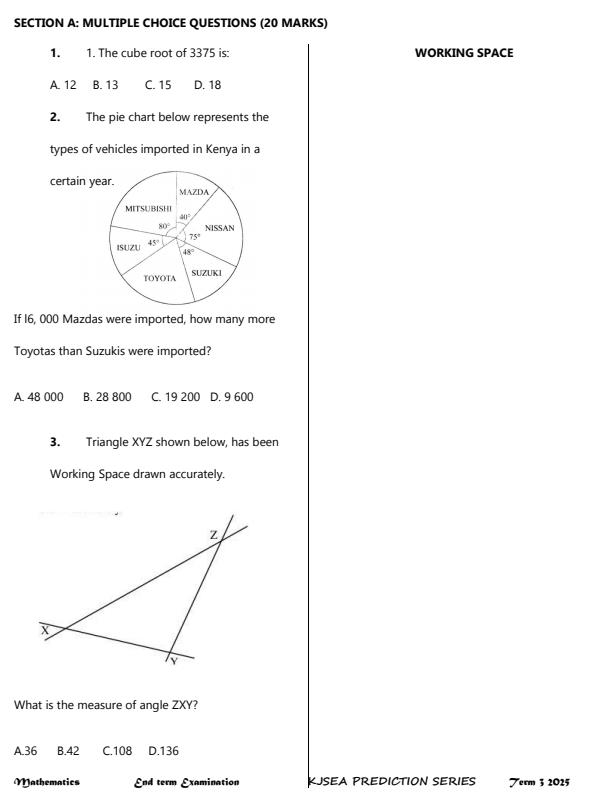 Preview page Grade-9-Mathematics-End-of-Term-3-KJSEA-Prediction-Exam-2025_4871_1.jpg
