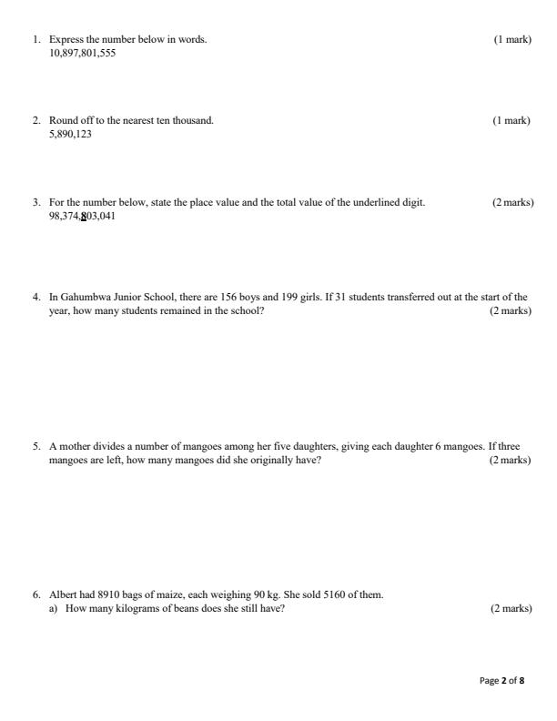 Preview page Grade-9-Mathematics-Mid-Term-1-Exam-2025_3692_1.jpg
