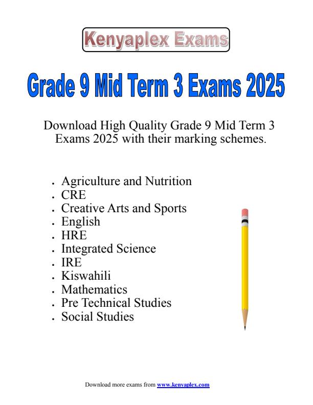 Preview page Grade-9-Mid-Term-3-Exams-2025--Set_4729_0.jpg