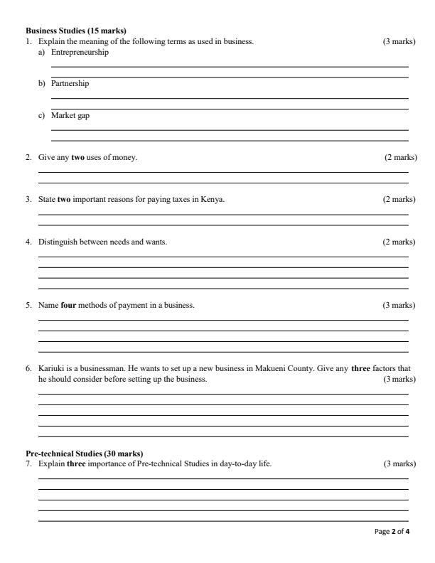 Preview page Grade-9-Pre-Technical-Studies-Mid-Term-1-Exam-2025_3693_1.jpg