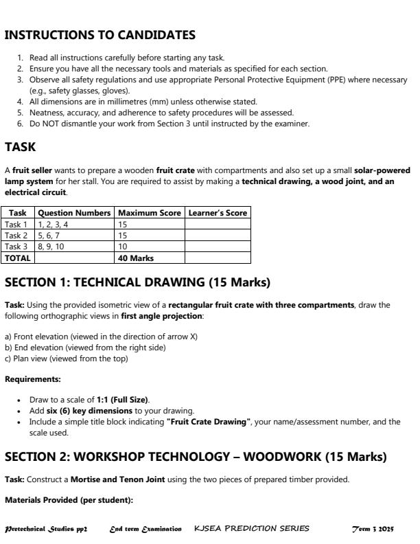 Preview page Grade-9-Pre-Technical-Studies-Paper-2-End-of-Term-3-KJSEA-Prediction-Exam-2025_4865_1.jpg