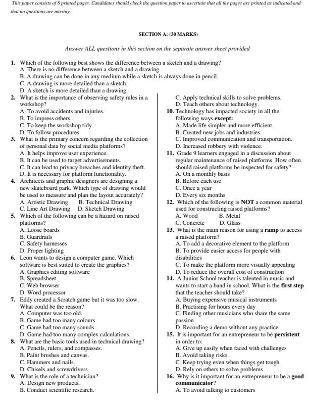 Preview page Grade-9-Pretechnical-Studies-Mid-Term-1-Exam-2026_5131_1.jpg