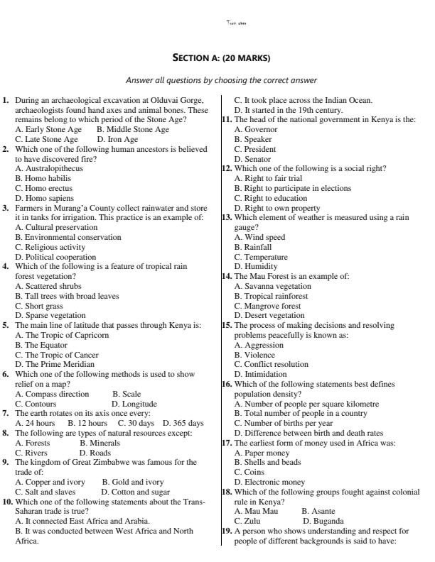 Preview page Grade-9-Social-Studies-End-Term-1-Exam-2026_5410_1.jpg