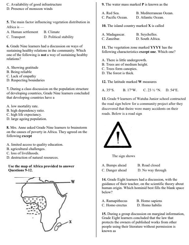 Preview page Grade-9-Social-Studies-End-Term-3-Set-2-Exam-2026_7057_1.jpg
