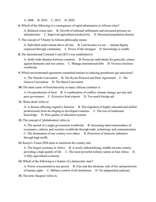 Preview page Grade-9-Social-Studies-July-Assessment-Examination-2026_6390_1.jpg