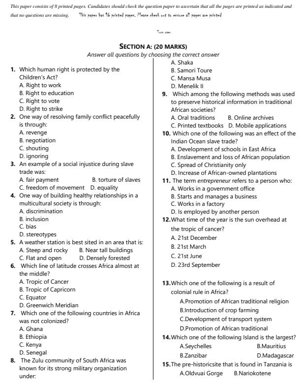 Preview page Grade-9-Social-Studies-Mid-Term-1-Exam-2026_5132_1.jpg