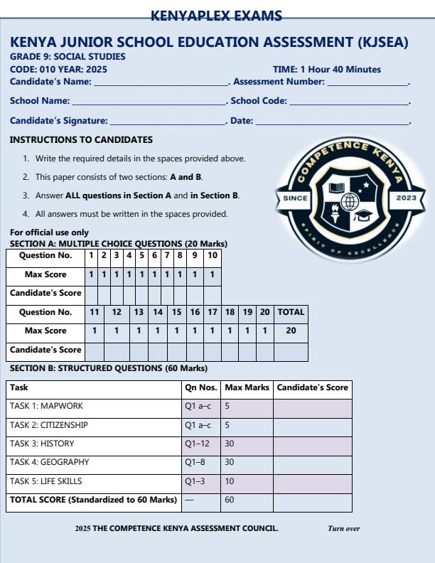 Preview page Grade-9-Social-Studies-Mid-Term-3-Exam-2025_4700_0.jpg