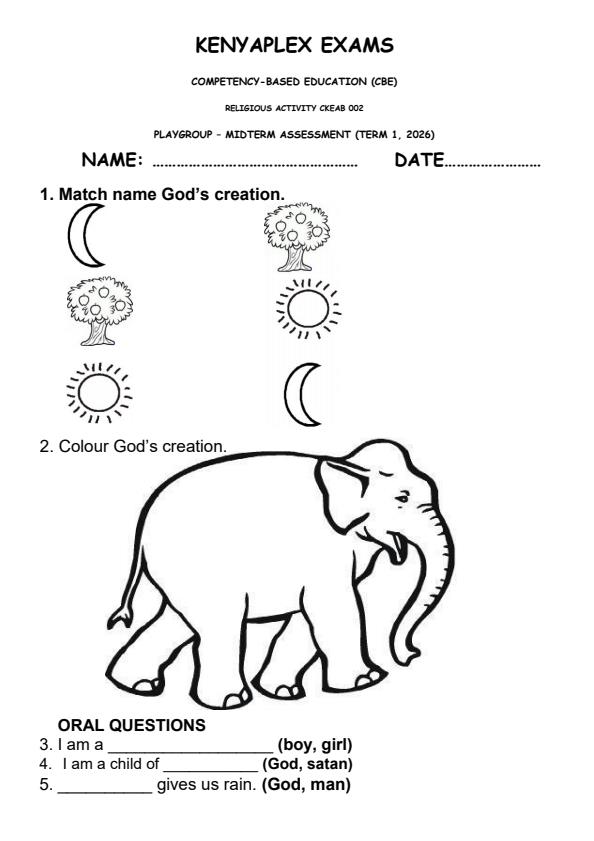 Preview page Grade-Playgroup-Religious-Activity-Mid-Term-1-Exam-2026_5326_0.jpg