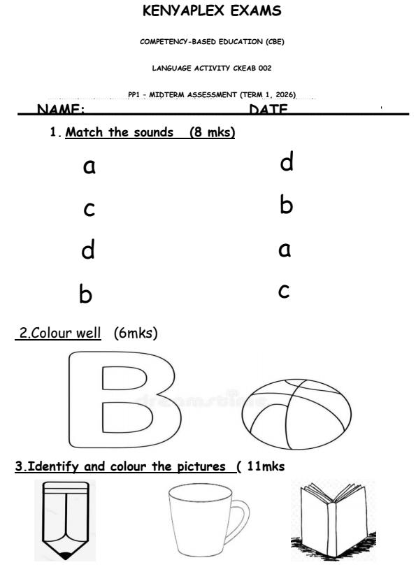 Preview page Grade-Pre-Primary-1-Mid-Term-1-Exam-2026_5226_1.jpg