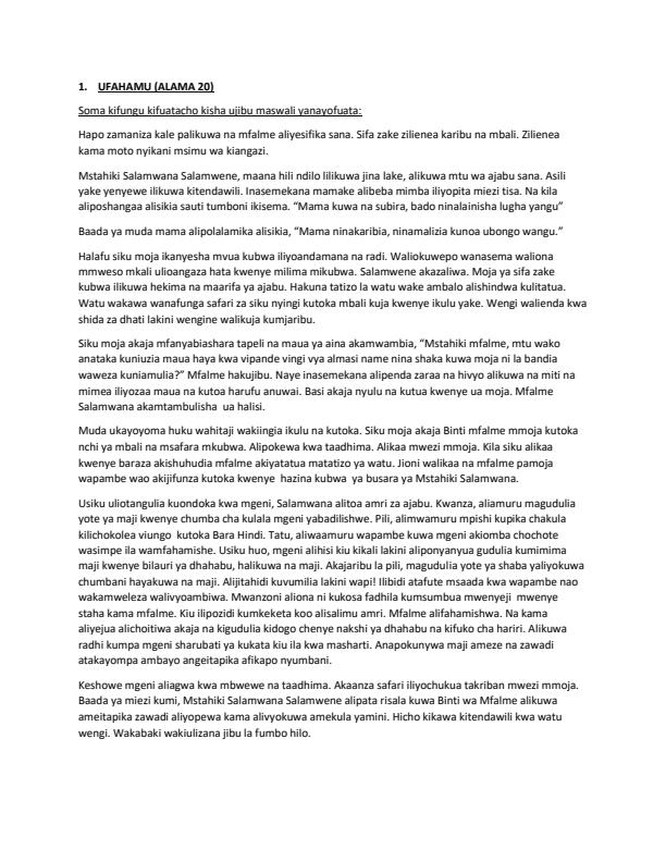 Preview page Kiswahili-Form-1-End-of-Term-2-Examination-2019_249_1.jpg