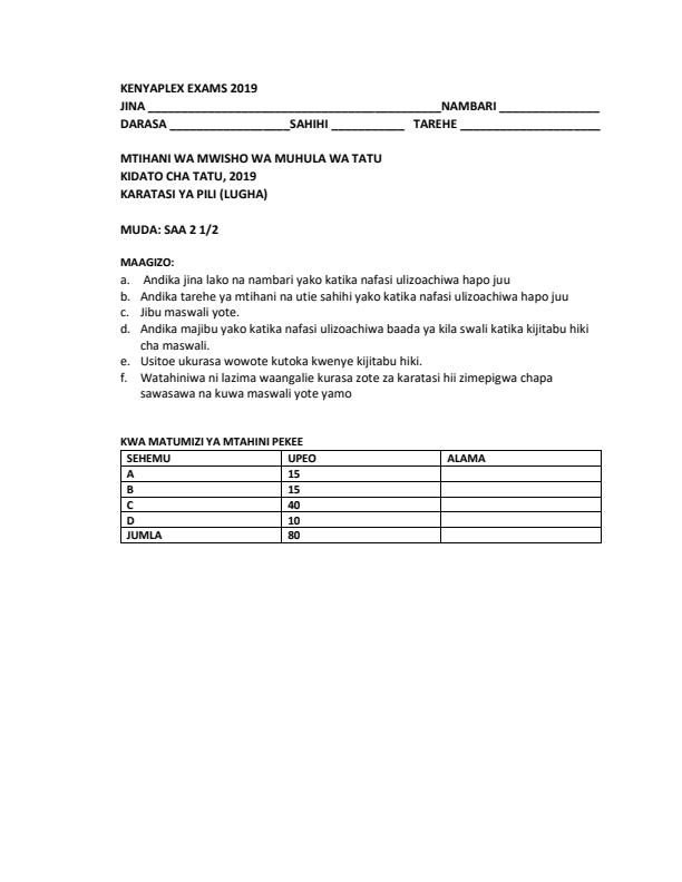 Preview page Kiswahili-Form-3-End-of-Term-3-Paper-2-Examination-2019_376_0.jpg