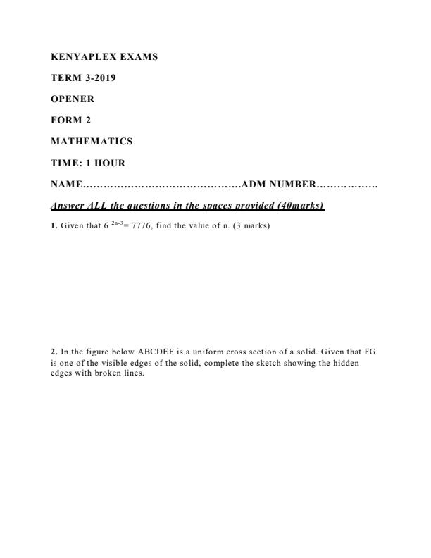 Preview page Mathematics-Form-2-Term-3-Opener-Examination_267_0.jpg