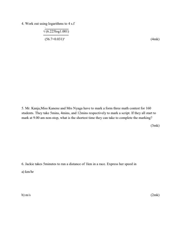 Preview page Mathematics-Form-3-End-of-Term-1-Paper-1-Examination_75_2.jpg