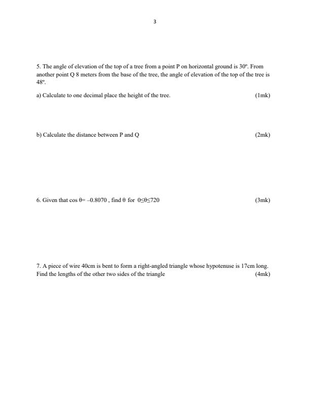 Preview page Mathematics-Form-3-End-of-Term-1-Paper-2-Examination-2019_76_2.jpg