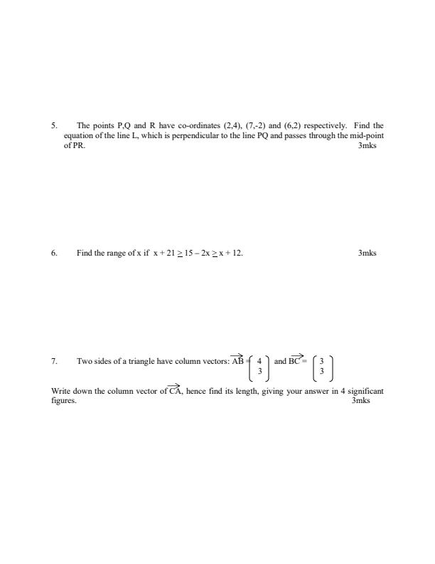 Preview page Mathematics-Form-4-End-of-Term-1-Paper-1-Examination-2019_118_2.jpg
