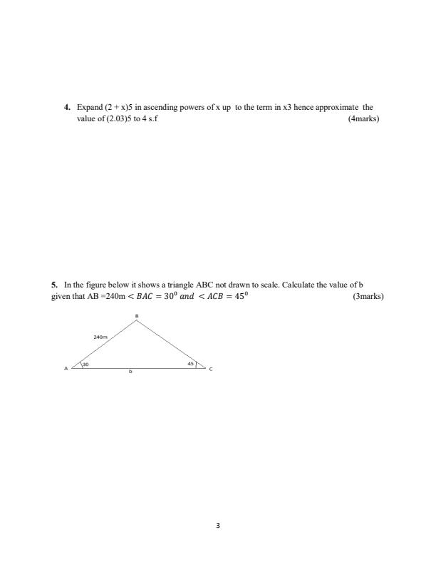 Preview page Mathematics-Form-4-End-of-Term-1-Paper-2-Examination-2019_119_2.jpg